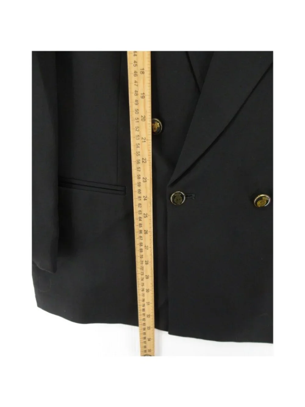 VINTAGE Zanetti Sport Coat L Blazer Double Breasted Dinner